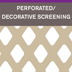 Neatrout : Perforated Decorative Screening