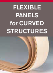 Neat Concepts - Flexible Panels for Curved Structures